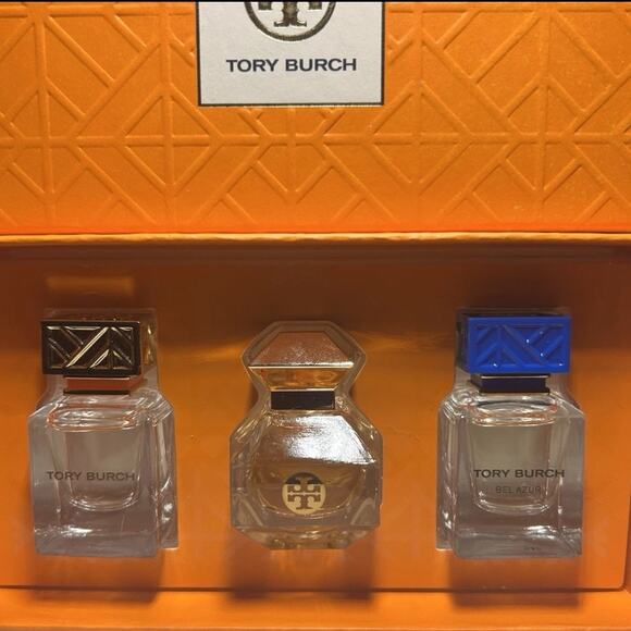 Tory Burch Deluxe Mini Coffret: Signature  NIB Set Of 3 - Picture 2 of 6